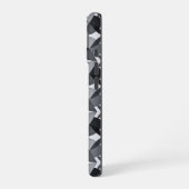 Coque iPhone 16 Mid-Century Modern Geometrics Black (Côté gauche)