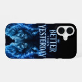 Coque iPhone 16 Mieux qu'hier (Verso Horizontal)