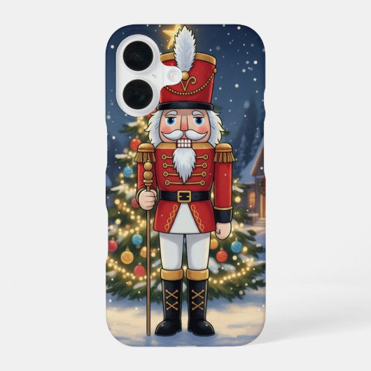 Coque iPhone 16 Minimal Forest Cat iPhone Case (Verso)