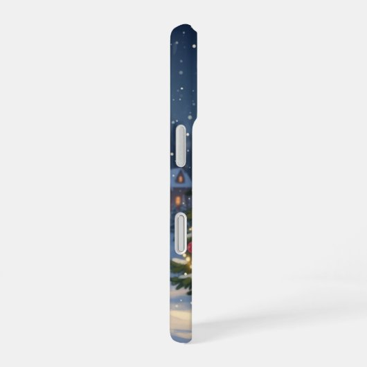 Coque iPhone 16 Minimal Forest Cat iPhone Case (Côté droit)