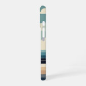 Coque iPhone 16 Minimal Retro Lighthouse (Côté gauche)