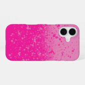Coque iPhone 16 Minimalisme rose (Verso Horizontal)