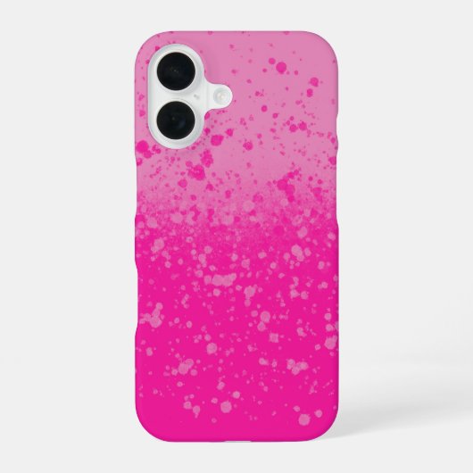 Coque iPhone 16 Minimalisme rose (Verso)