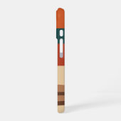 Coque iPhone 16 Minimalist Geometric Coffee Cup Scene (Côté gauche)