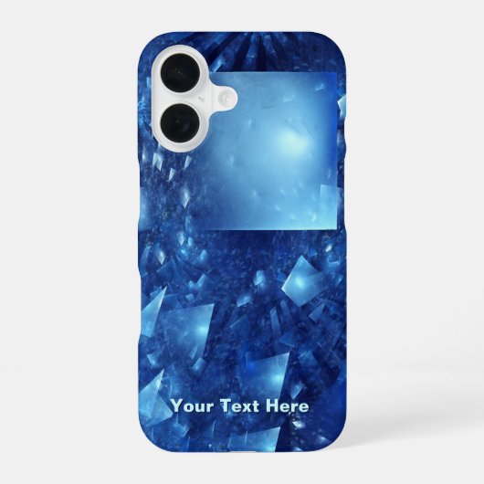 Coque iPhone 16 Miroirs Brisés (Verso)