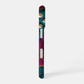 Coque iPhone 16 Mirrorwork vertical et broderie (Côté droit)