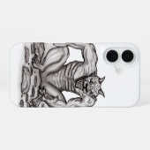 Coque iPhone 16 Mix-Créature - Troll, Golem et Devil (Verso Horizontal)