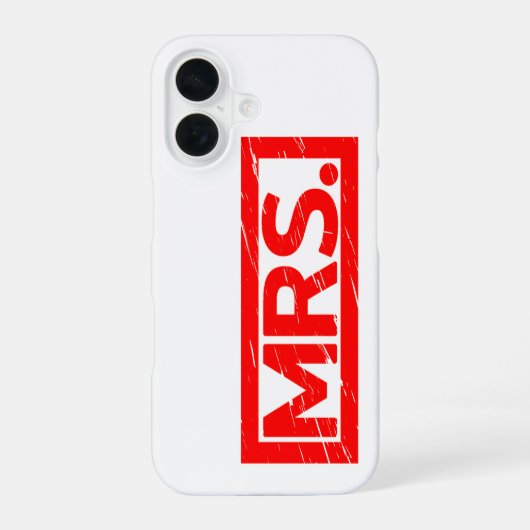 Coque iPhone 16 Mme Stamp (Verso)