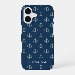 Coque iPhone 16 Modèle d'ancre celtique 1
