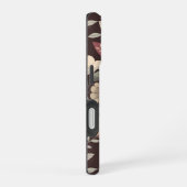 Coque iPhone 16 Modèle floral (Côté droit)
