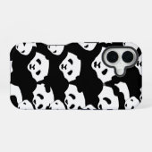 Coque iPhone 16 modèle panda (Verso Horizontal)