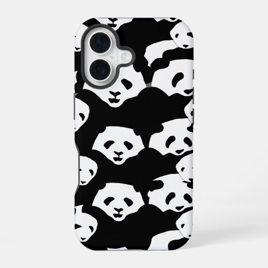 Coque iPhone 16 modèle panda (Verso)