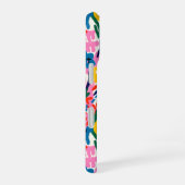 Coque iPhone 16 Modern Colorful Abstract Floral Pattern (Côté droit)