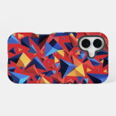 Coque iPhone 16 Modern Fragment Grid (Verso Horizontal)