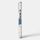 Coque iPhone 16 'Moderne Milieu du Siècle Cercles  (Verso / Gauche)