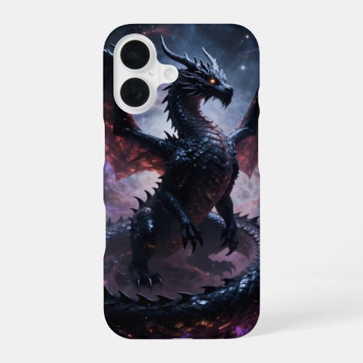 Coque iPhone 16 Monde des dragons – Le Royaume de feu et de magie´ (Verso)