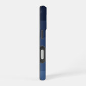Coque iPhone 16 Monochromatique bleu (Côté droit)