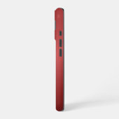 Coque iPhone 16 Monogram Modern Red Holiday (Côté gauche)