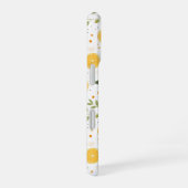 Coque iPhone 16 Monogram Summer Lemon Pattern iPhone Case (Côté droit)