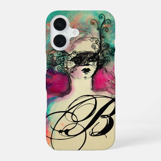 COQUE iPhone 16 MONOGRAMME CHARME (Verso)