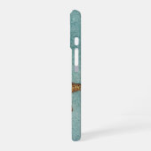 Coque iPhone 16 Monogramme de plage de Starfish (Côté gauche)