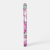 Coque iPhone 16 Monogramme floral (Côté gauche)