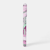 Coque iPhone 16 Monogramme floral (Côté droit)