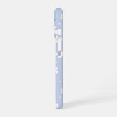 Coque iPhone 16 Monogramme Floral Cute Daisy (Côté gauche)