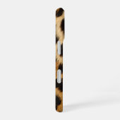 Coque iPhone 16 Monogramme Imprimé Léopard (Côté droit)