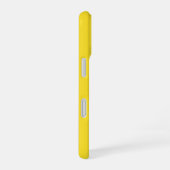 Coque iPhone 16 Monogramme jaune personnalisé (Côté droit)