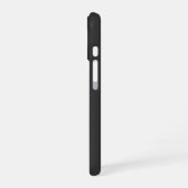 Coque iPhone 16 Monogramme moderne gris clair tendance (Côté gauche)