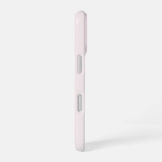 Coque iPhone 16 Monogramme Moderne Rose Doré Script (Côté droit)