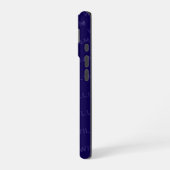 Coque iPhone 16 Monogramme motif typographie simple (Côté gauche)