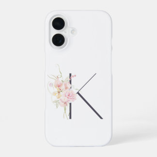 Coque iPhone 16 Monogrammes