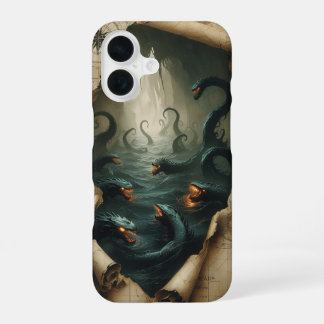 Coque iPhone 16 Monstre Marin Mythique