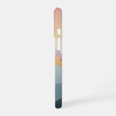 Coque iPhone 16 Montagnes Rétro Zen (Côté gauche)