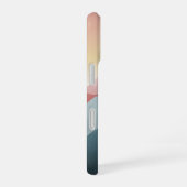 Coque iPhone 16 Montagnes Rétro Zen (Côté droit)