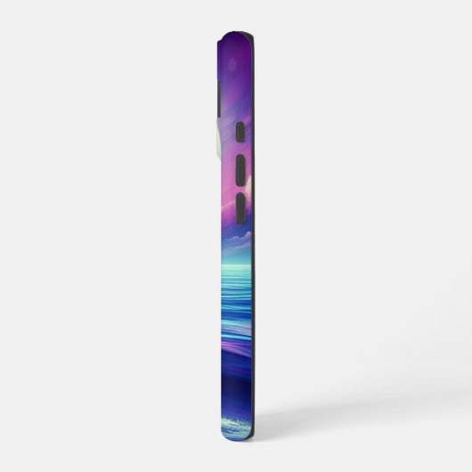 Coque iPhone 16 Montée au clair de lune (Côté gauche)