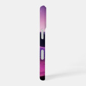 Coque iPhone 16 Monts Retro Wave (Côté droit)