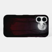 Coque iPhone 16 Moonlit Dark Forest Gothic Phone Case (Verso Horizontal)