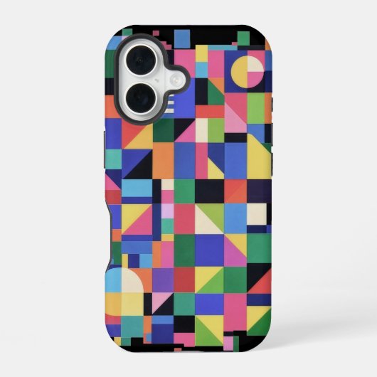 Coque iPhone 16 Mosaic Spectrum (Verso)