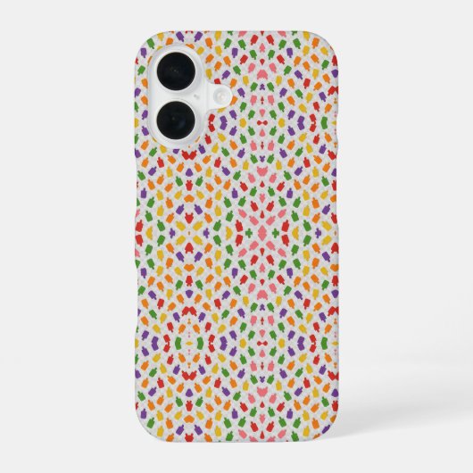 Coque iPhone 16 Mosaïque de glace (Verso)