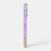 Coque iPhone 16 mosaïque holo sparkle : (Côté droit)