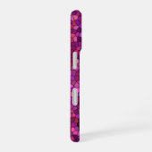 Coque iPhone 16 Mosaïque Rose Violet (Côté droit)