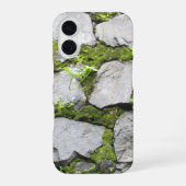 Coque iPhone 16 Mossy Rock Wall (Verso)