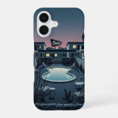 Coque iPhone 16 Motel at Dusk (Verso)
