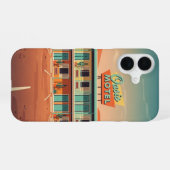 Coque iPhone 16 Motel de stationnement vide (Verso Horizontal)