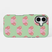 Coque iPhone 16 Moth Pêche guimauve (Verso Horizontal)