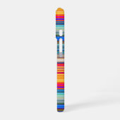 Coque iPhone 16 Motif à bandes multiples (Côté gauche)