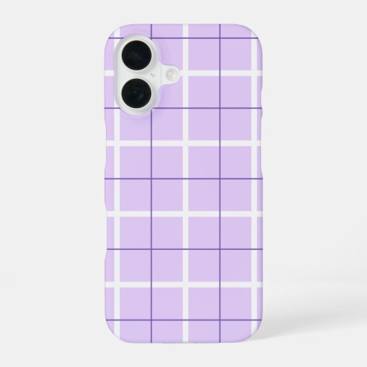 Coque iPhone 16 Motif à rayures verticales de couleur douce et des (Verso)